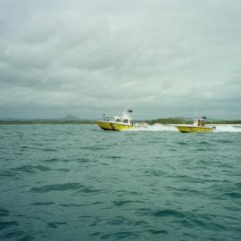 Coast Guard Noosa QF5 boats, Laguna Bay, Noosa Heads, 1 February 2003