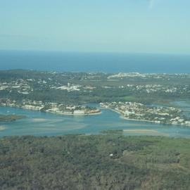 Aerial view, Noosa Heads, 3 June 2004