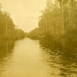 Tronson's Canal, Noosa River, 1938