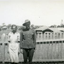 Nell and John Clarey, Tewantin, 1940s