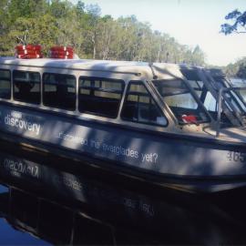 Everglades tour boat, Noosa River, 2013