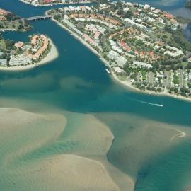 Aerial view, Noosa River, Noosa Heads, 16 April 2007