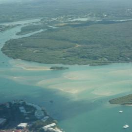 Aerial view, Noosa Rive, Noosa Heads, 17 May 2007