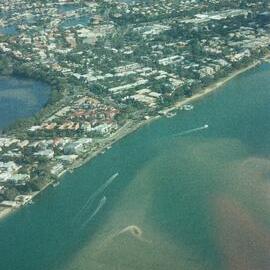 Aerial view, Noosa River, Noosaville, 17 May 2007