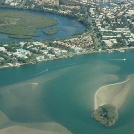 Aerial view, Noosa River, Noosaville, 17 May 2007