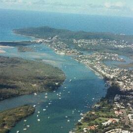 Aerial view, Noosa River, Noosa Heads, 17 May 2007