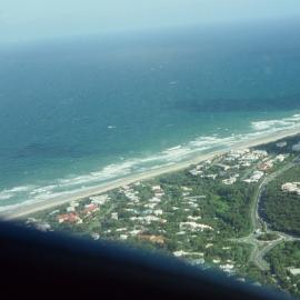 Aerial view, Sunshine Beach, 10 February 2005