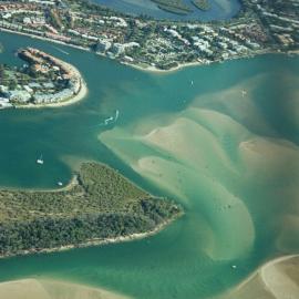 Aerial view, Noosa River, Noosa Heads, 19 March 2007