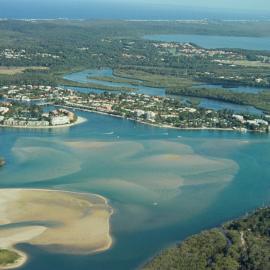 Aerial view, Noosa River, Noosa Heads, 19 March 2007
