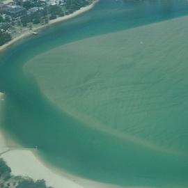 Aerial view, Maroochy River, Maroochydore,  21 February 2005
