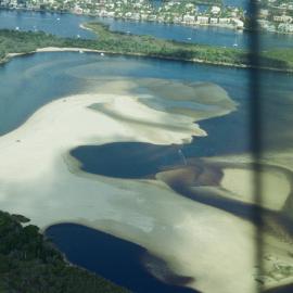 Aerial view, Noosa River mouth, Noosa Heads, 26 April 2005