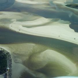 Aerial view, Noosa River mouth, Noosa Heads, 26 April 2005