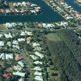 Aerial view, Noosa Waters, Noosaville, 31 July 2007