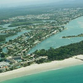 Aerial view, Noosa River, Noosa Heads, 7 October 2006