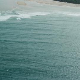 Aerial view, Noosa River mouth and Bar, Noosa Heads, 20 February 2007