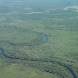 Aerial views, Noosa River, Cooloola, 11 May 2006