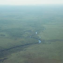 Aerial view, Noosa River, Cooloola, 11 May 2006