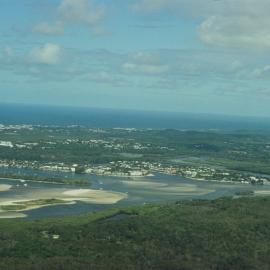 Aerial view, Noosa River, Noosa Heads, 16 March 2006