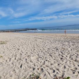 Beachgoers, Noosa Main Beach, Noosa Heads, 17 March 2025