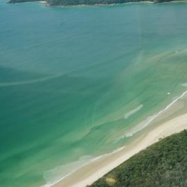 Aerial view, Noosa River mouth and Bar, Noosa Heads, 20 June 2007