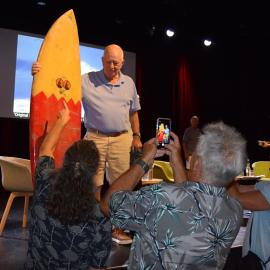 David Hutchison, Noosa's Surfing History: In Conversation, The J, Noosa Heads, 11 March 2025