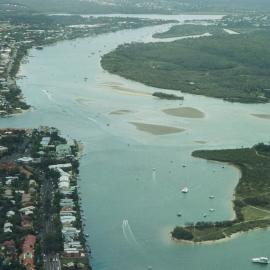 Aerial view, Noosa River, Noosa Heads, 20 December 2006