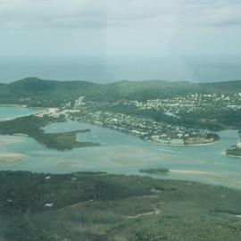 Aerial view, Noosa River, Noosa Heads, 20 December 2006