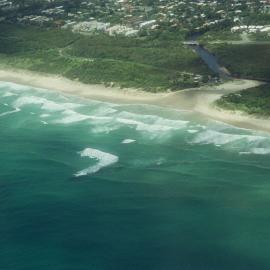 Aerial view, Stumers Creek, Coolum, 30 January 2006