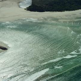 Aerial view, Noosa River mouth and Bar, Noosa Heads, 30 January 2006