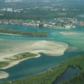 Aerial view, Noosa River mouth, Noosa Heads, 2005-2006