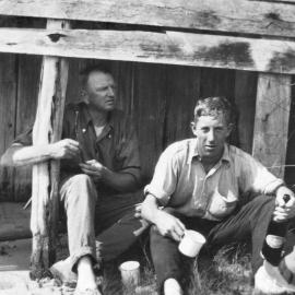 Frank Merritt and Jack Bain, 4 April 1925