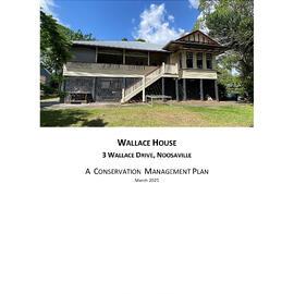 Wallace House Conservation Management Plan
