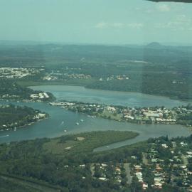 Aerial view, Lake Doonella, Tewantin, 23 October 2007