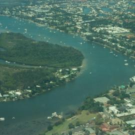 Aerial view, Noosa River, Tewantin, 23 October 2007
