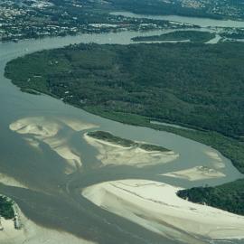 Aerial view, Noosa River, Noosa Heads, 28 August 2007