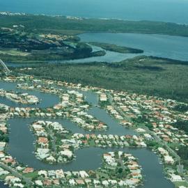 Aerial view, Noosa Waters, Noosaville, 28 August 2007