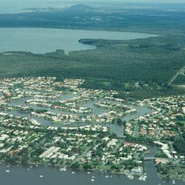 Aerial view, Noosa Waters, Noosaville, 28 August 2007