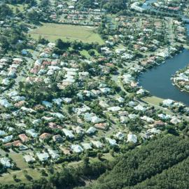 Aerial view, Noosa Waters, Noosaville, 2 August 2008