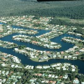 Aerial view, Noosa Waters, Noosaville, 2 August 2008