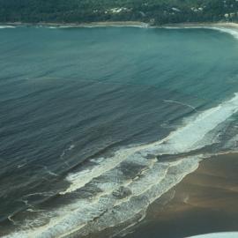 Aerial view, Noosa River mouth and Bar, Noosa Heads, 2 June 2008