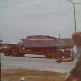 On its way to Melbourne, Noosaville, ca 1970s