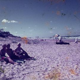 Beachgoers, ca 1970s