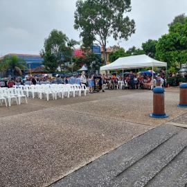ANZAC Day march, Poinciana Avenue, Tewantin, 25 April 2025