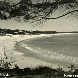 Noosa Beach,  1947 