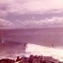 Dennis Lewis (c), Tea Tree Bay, Noosa National Park, Noosa Heads, 1978