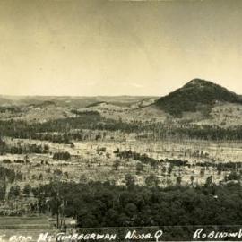 Cooroy Mountain from Mount Tinbeerwah, Noosa,  1947 