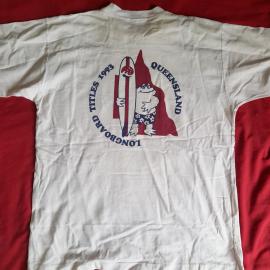 Competition T-shirt, Queensland Longboard Titles, 1993