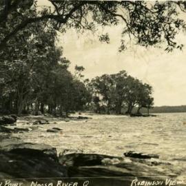 Boreen Point, Noosa River,  1947 