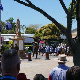 Catafalque party, Remembrance Day, Looking Forward to Peace Event, Tewantin-Noosa RSL Memorial Park, Tewantin, 11 November 2018