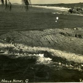 Coastal scene, Noosa Heads, Q, 1947 